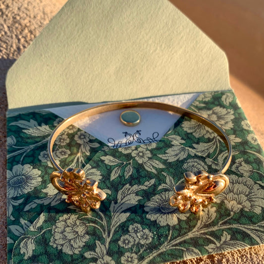 Bracciale cuff collezione "Pavone"